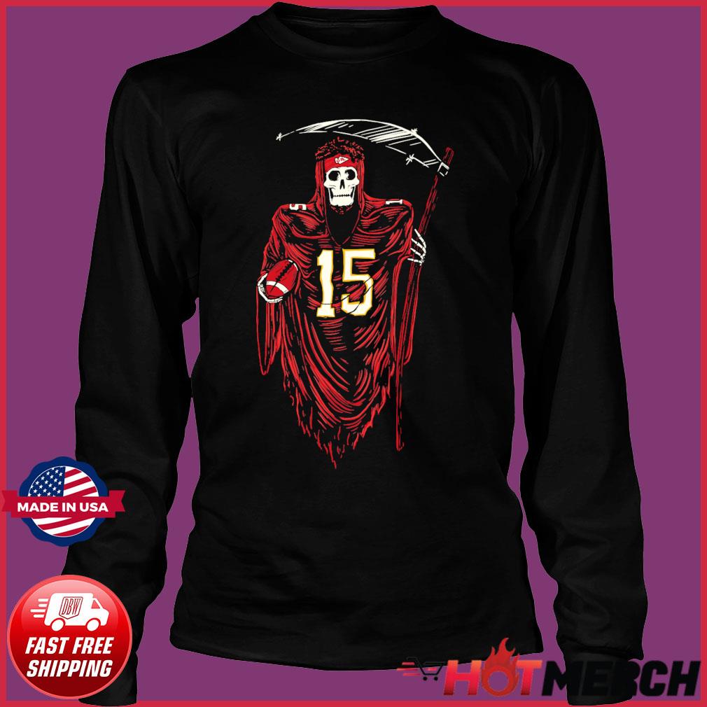 The Grim Reaper Fear Patrick Mahomes KC Chiefs Shirt, hoodie