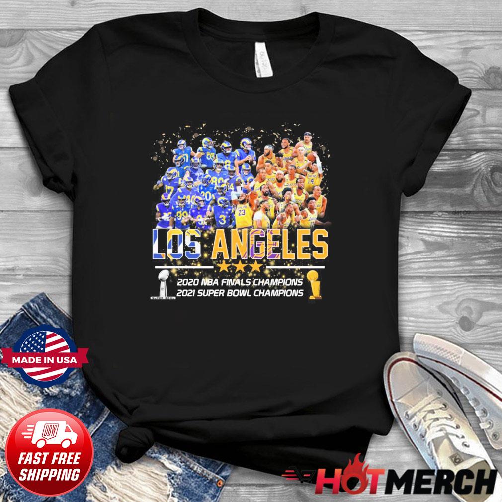 Los Angeles Lakers Dodgers Rams City Champions shirt, hoodie