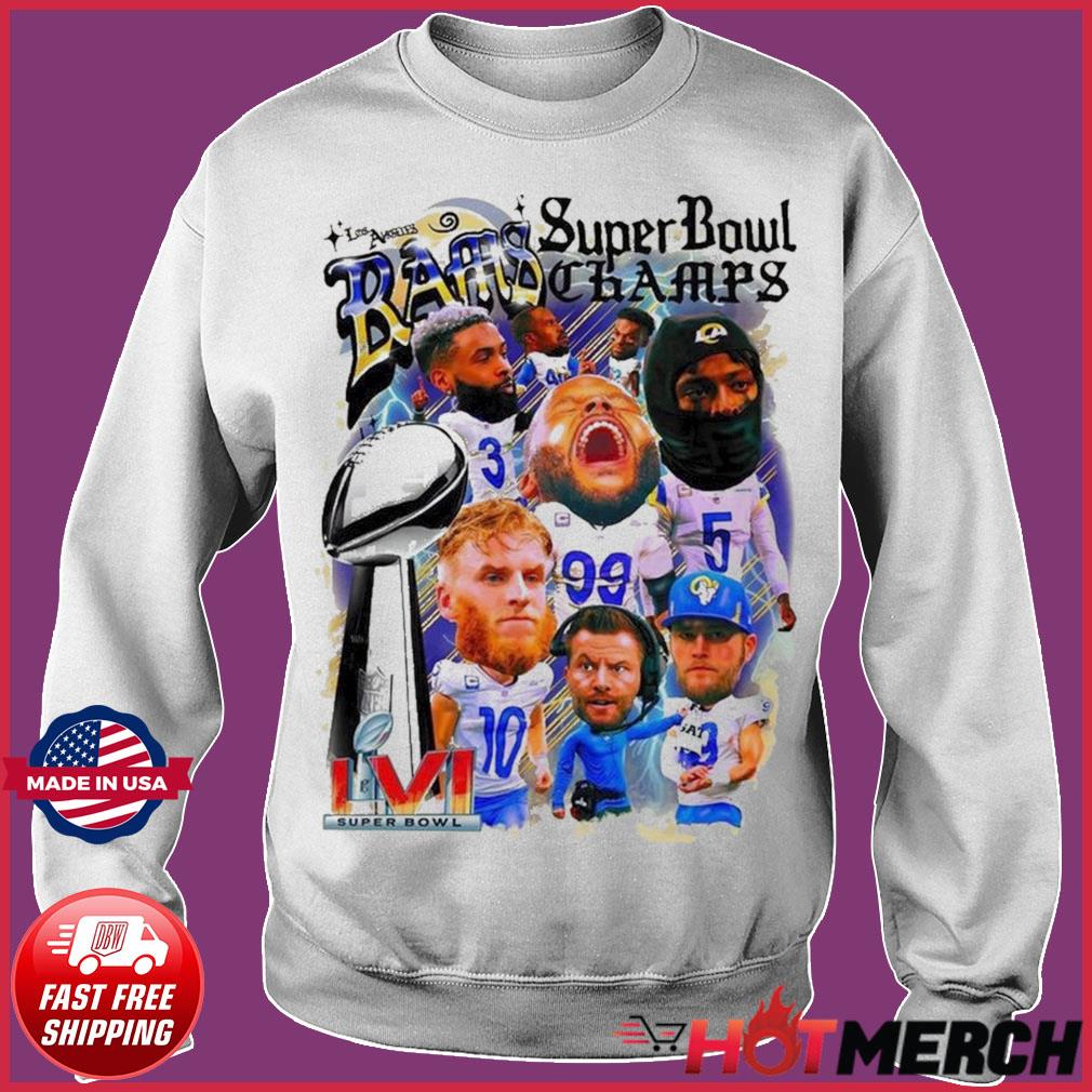 Los Angeles Rams Chibi Team Super Bowl Champs Shirt, hoodie, sweater, long  sleeve and tank top