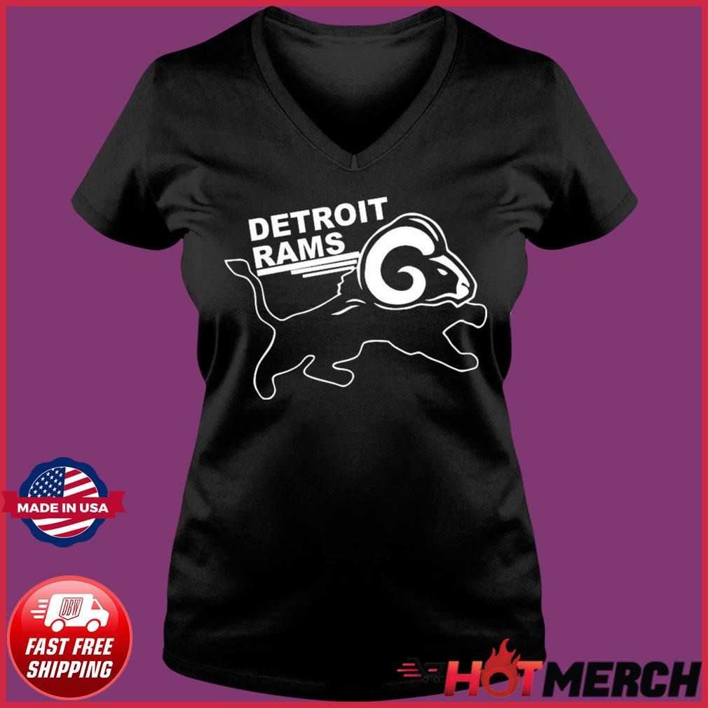 Detroit Rams logo T-shirt, hoodie, sweater, long sleeve and tank top