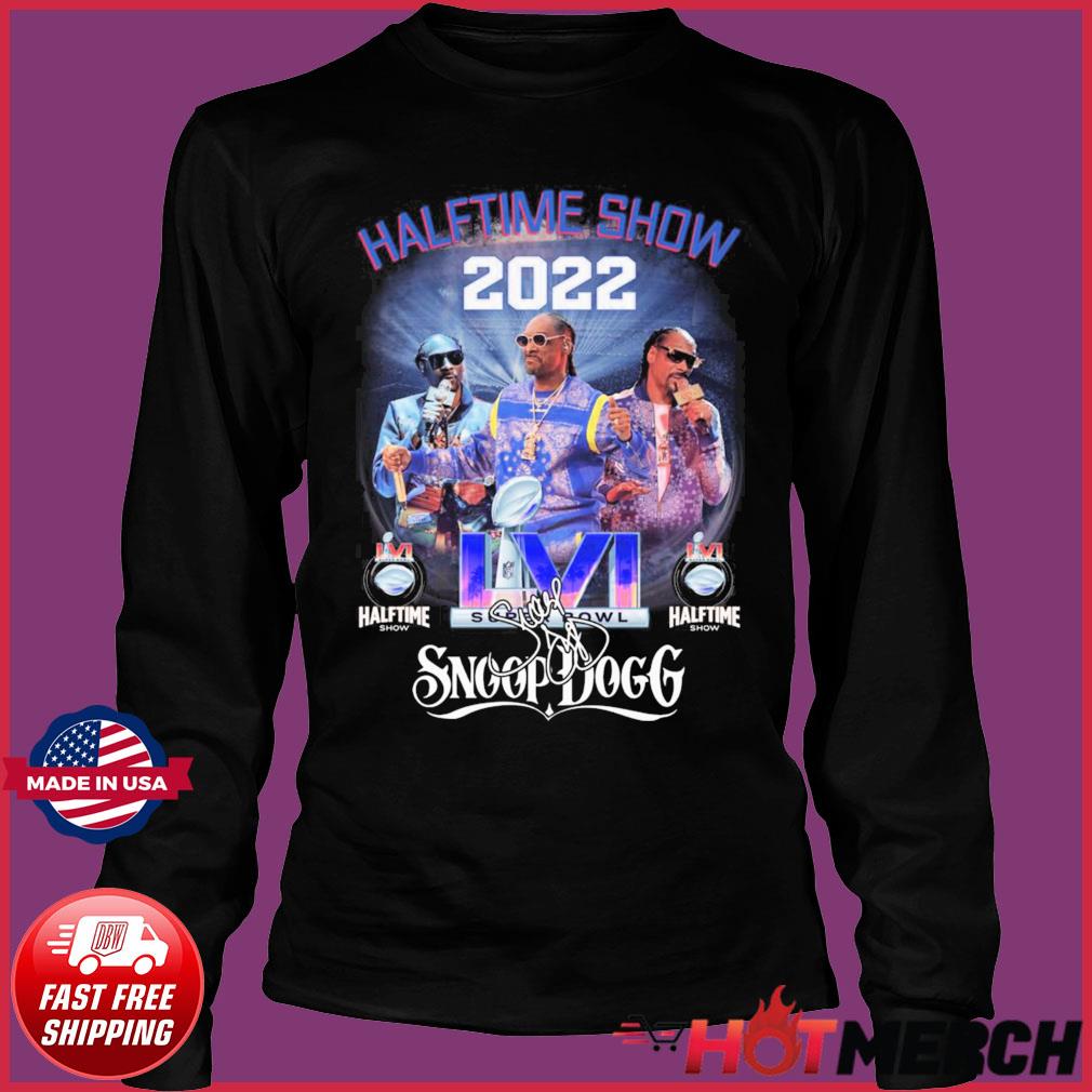 Halftime Show 2022 LVI Super Bowl Snoop Dogg Dr DRE Signatures Shirt