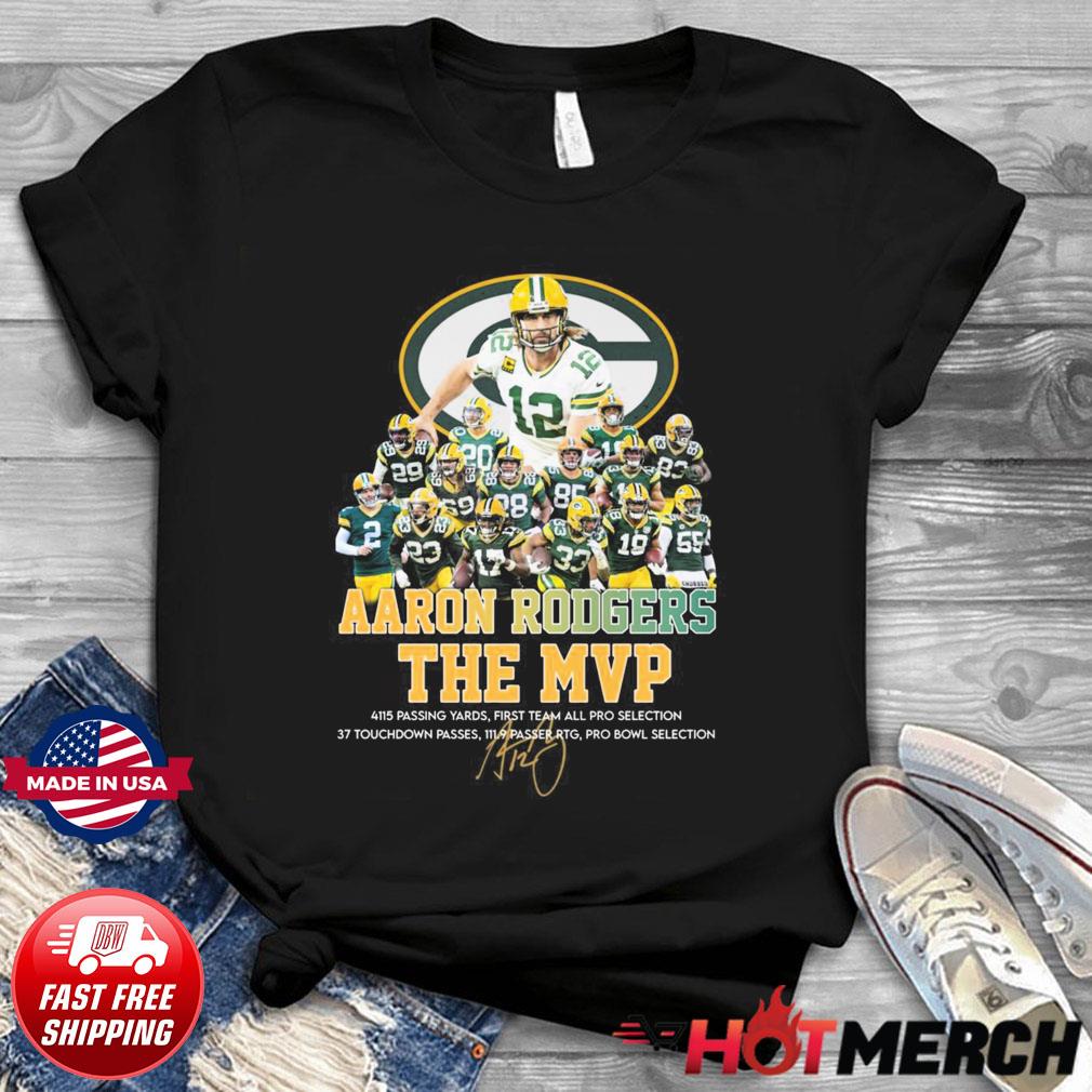 Aaron Rodgers T-shirt, Aaron Rodgers 12 T-shirt - Olashirt