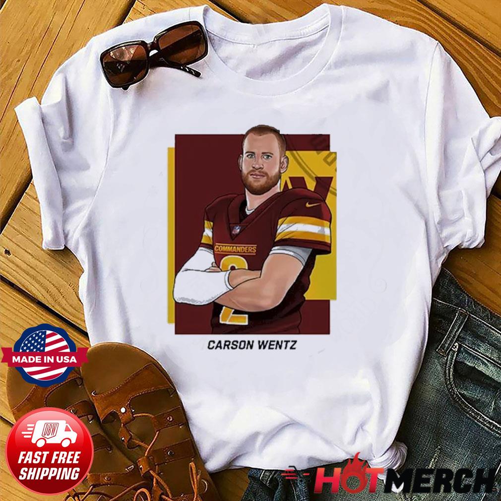 Commander Carson Wentz Washington Commanders Shirt, hoodie, sweater, long  sleeve and tank top