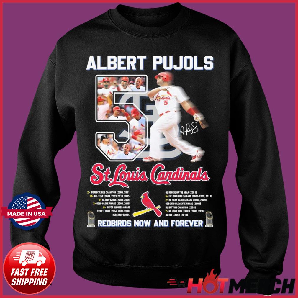 The last dance Albert Pujols St Louis Cardinals the machine is home  signature shirt, hoodie, sweater, long sleeve and tank top