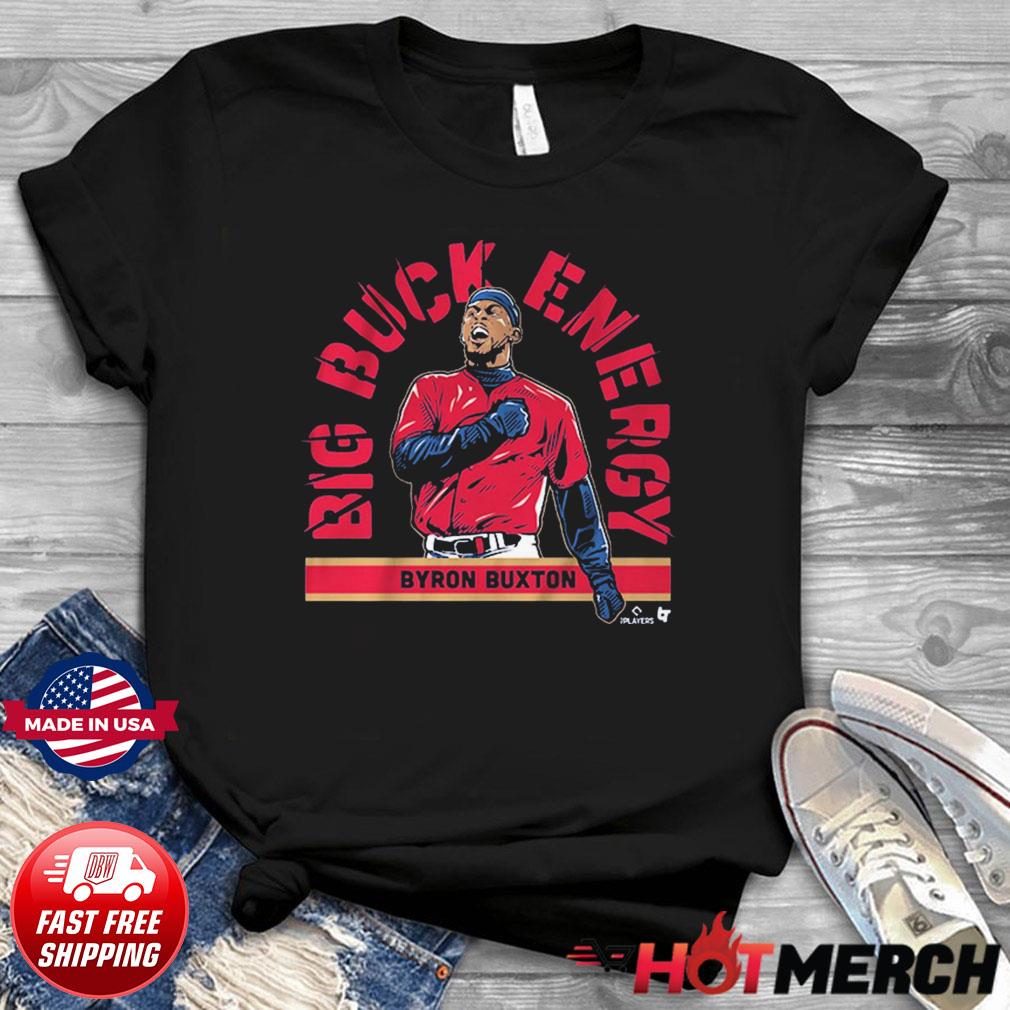 Official Byron Buxton Big Buck Energy Minnesota Twins Shirt