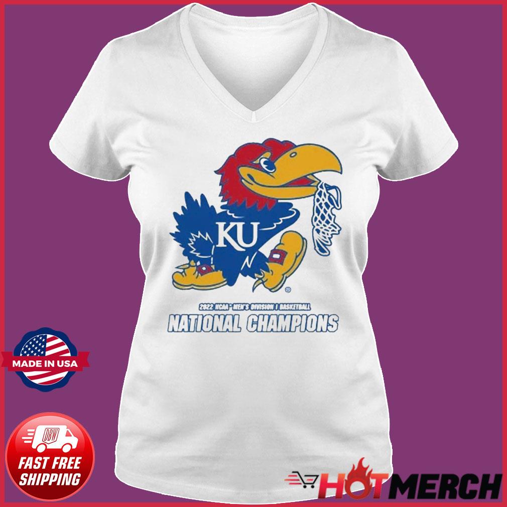 University Of Kansas Jayhawks Cut The Net 2022 National Champions Shirt