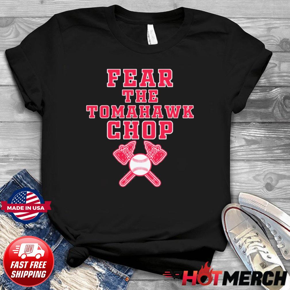 Fear The Tomahawk Chop T-Shirt Essential T-Shirt for Sale by ConradIbernia