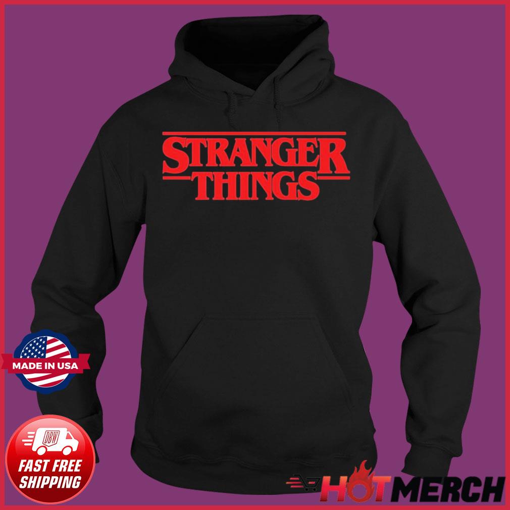 Netflix Stranger Things 4 Simple Red Logo T-Shirt, hoodie, sweater