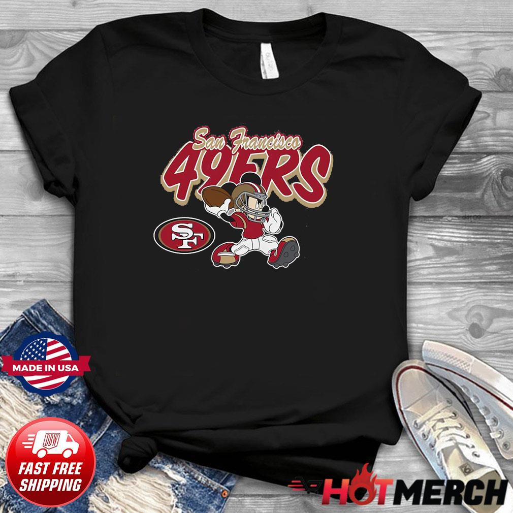 San Francisco 49ers Disney Mickey shirt, hoodie, sweater, long sleeve and  tank top