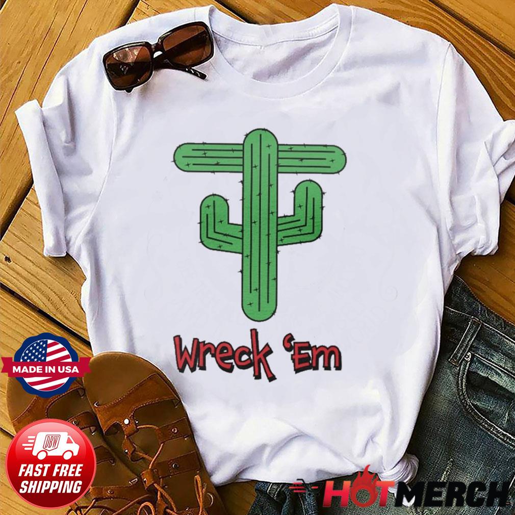 Wreck Em Cactus T Shirt Patrick Mahomes Texas Tech Red Raiders