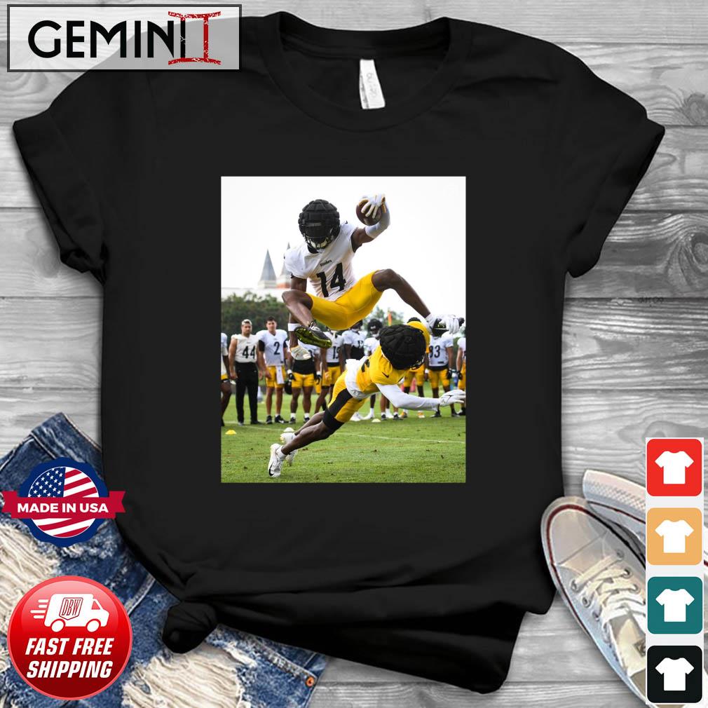 Pittsburgh Steelers George Pickens hurdle shirt, hoodie, sweater, long  sleeve and tank top