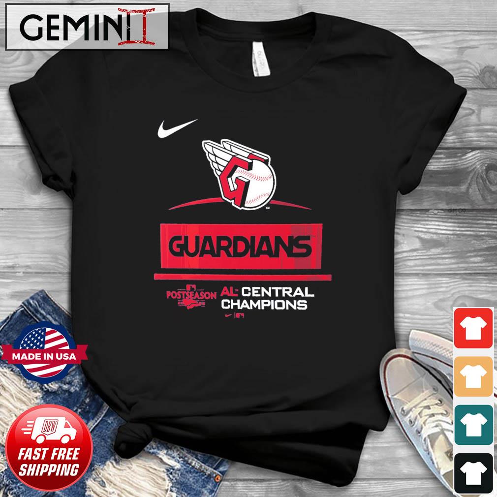 Men's Cleveland Guardians Nike 2022 AL Central Division Champions T-Shirt,  hoodie, sweater, long sleeve and tank top