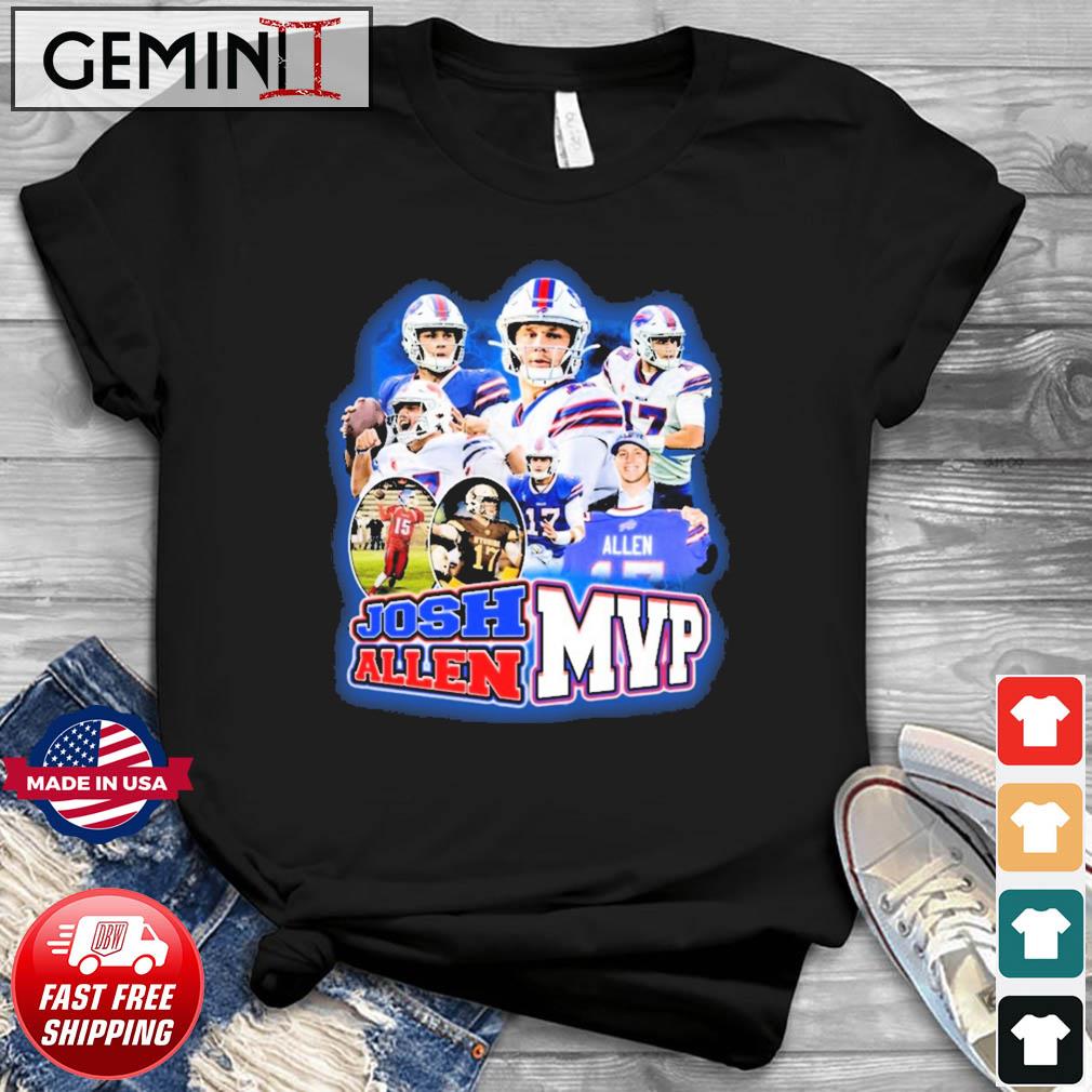 Josh Allen J17 Future MPV T Shirt – Buffalo Bills - Limotees