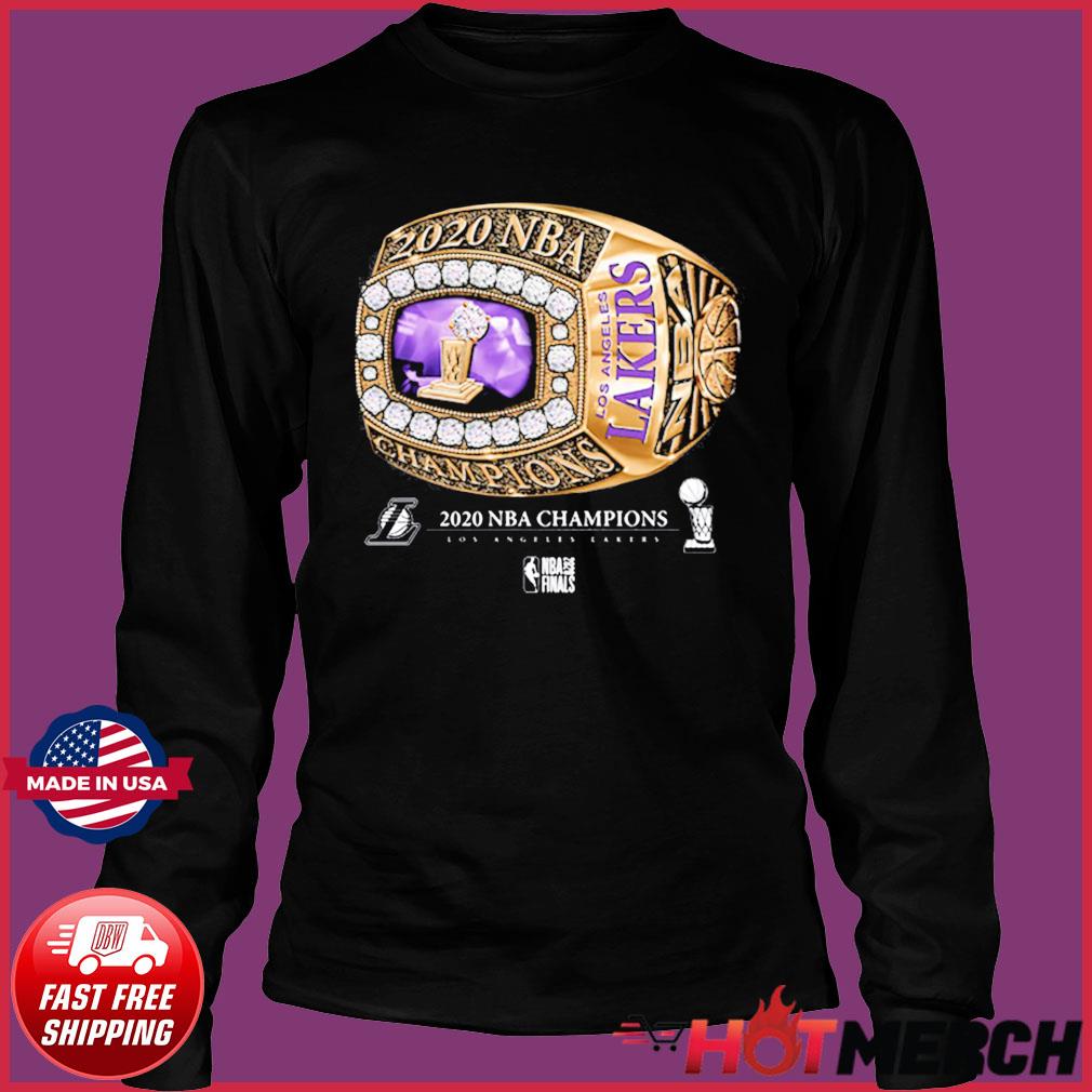 Ring Los Angeles Lakers Champions 2020 Shirt, hoodie, sweater and