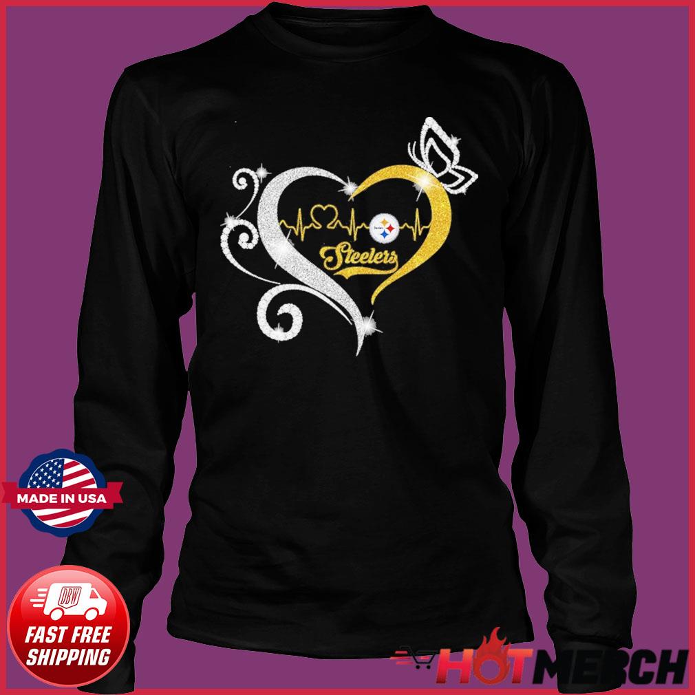 Heartbeat Pittsburgh Steelers Shirt Football Sport Classic Hoodie