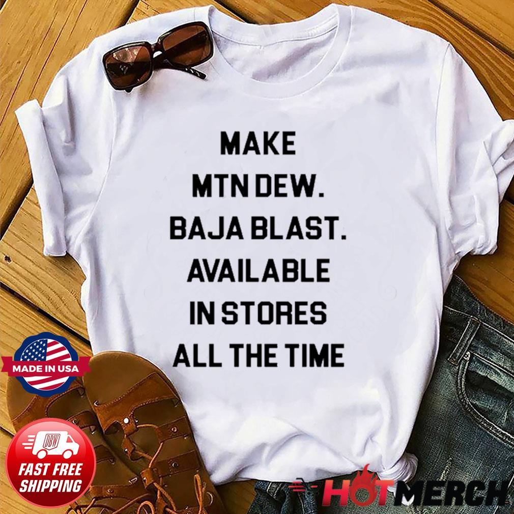 Mountain dew baja cheap blast t shirt