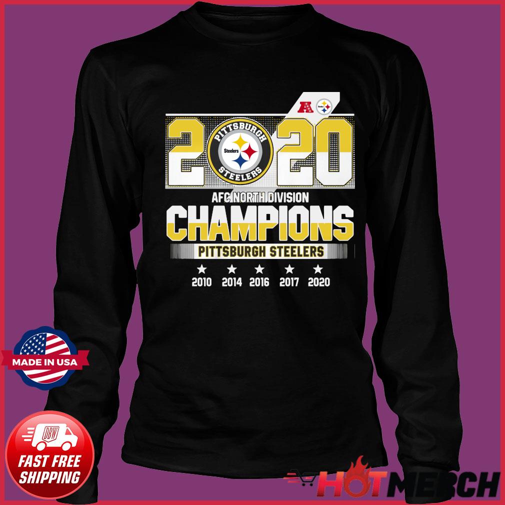 Afc North Division Champions Signatures Pittsburgh Steelers Team Football  Shirt, hoodie, sweater, long sleeve and tank top