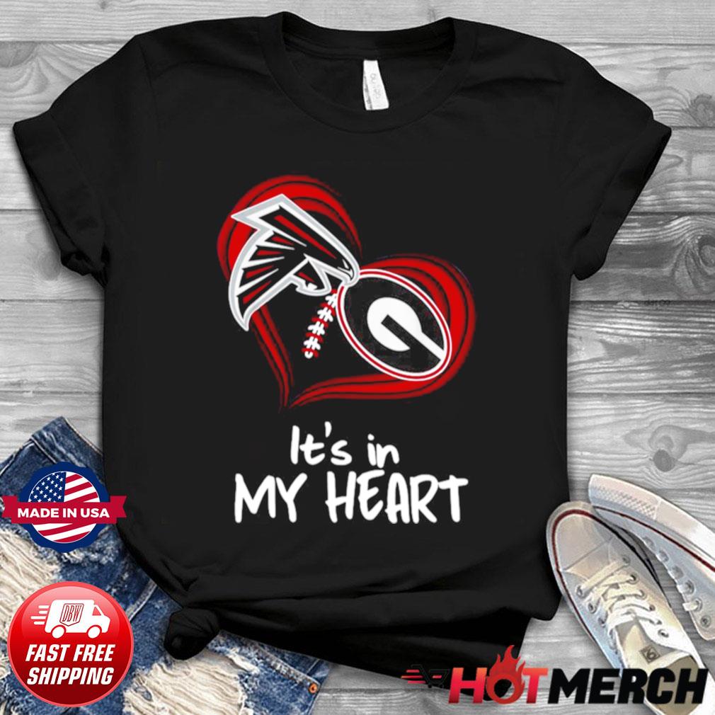 Atlanta Falcons And Georgia Bulldogs Football Its In My Heart