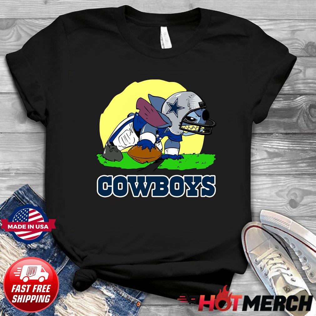 Dallas Cowboys Christmas ELF Funny NFL Women's V-Neck T-Shirt