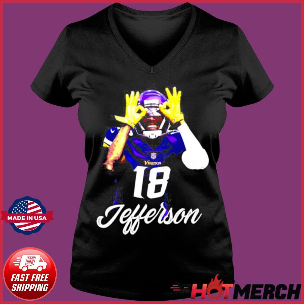 Justin Jefferson Minnesota Vikings football funny draw shirt, hoodie,  sweater, long sleeve and tank top