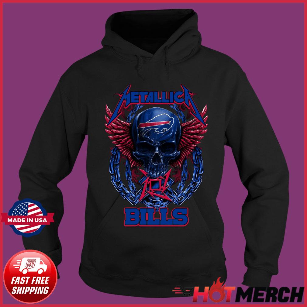 Buffalo Metallica X Buffalo Bills T-shirt Hoodie, Long Sleeve, Tank Top