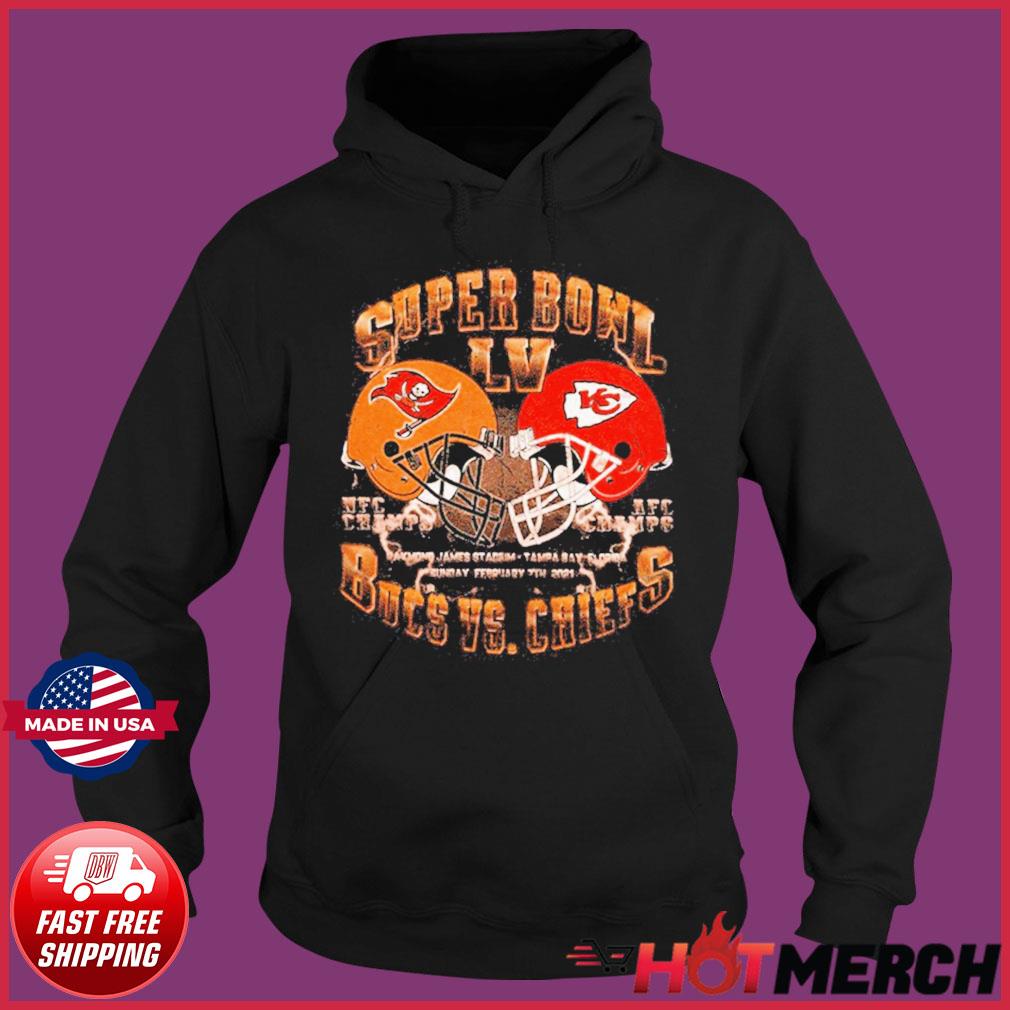 Tampa Bay Buccaneers vs Kansas City Chiefs Super Bowl LV Champions T-Shirt,  hoodie, sweater, long sleeve and tank top