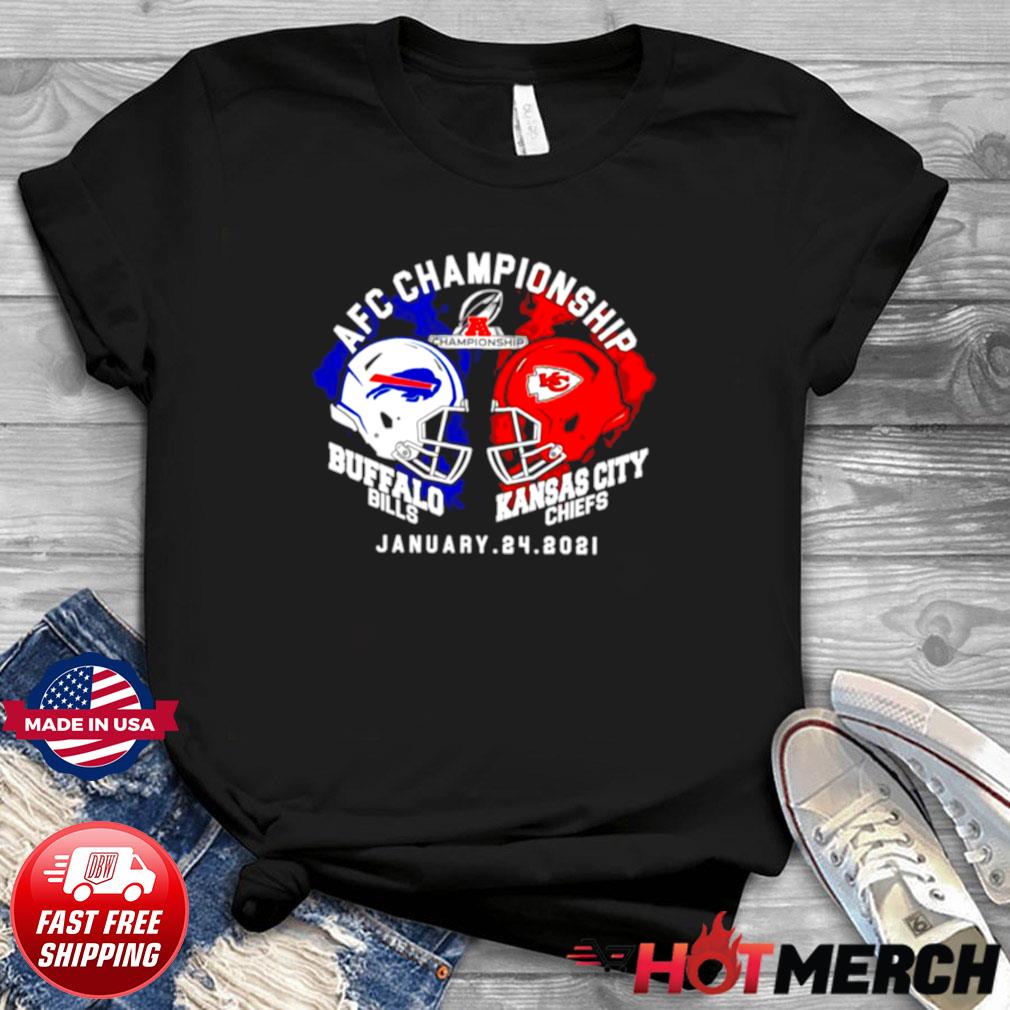 Bills Vs Chiefs January 24 AFC Championship Shirt, Hoodie