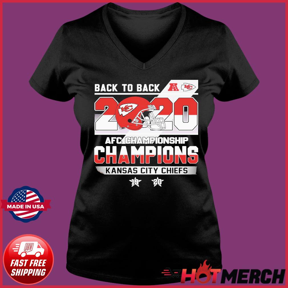 Back To Back Afc Championship With Kansas City Chiefs Champions Shirt Hoodie Sweater Long Sleeve And Tank Top