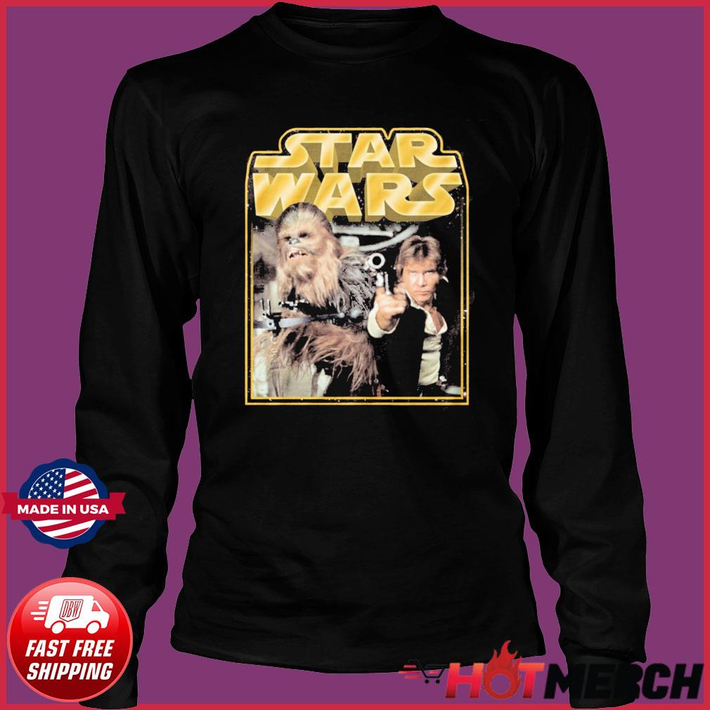 Star Wars Womens Solo Chewie Falcon Sweatshirt 