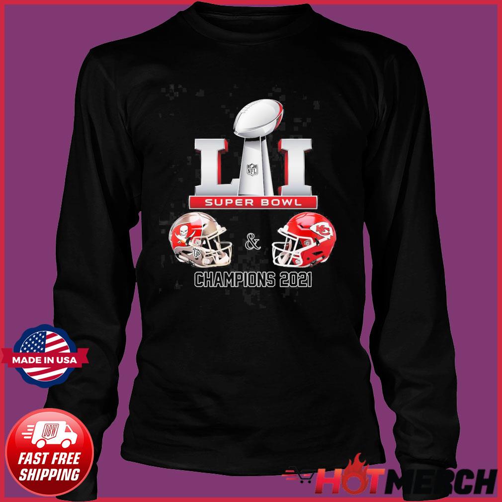 Gildan, Shirts, Super Bowl Liv Kansas City Chiefs Vs Tampa Bay Buccaneers