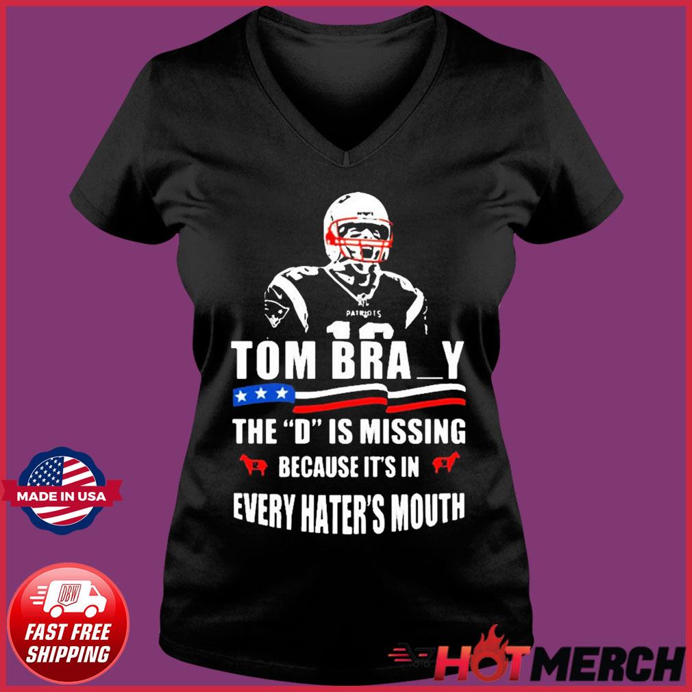 Tom Brady The D Is Missing T-Shirt Tampa Bay Buccaneers Bucco Bruce, 2021  NFL Football Buccaneers Shirt