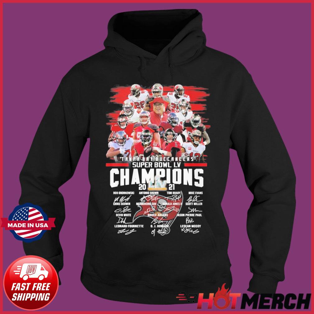 Tampa Bay Bucs 2021 Super Bowl Championship Shirt, hoodie, sweater